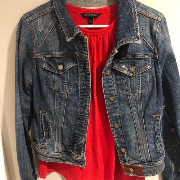 Never Worn Red Banana Republic Tank - Picture 3 of 3